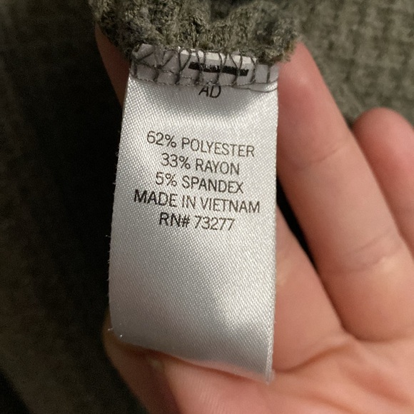 SONOMA lounge wear button up cardigan size: XL - Picture 3 of 7